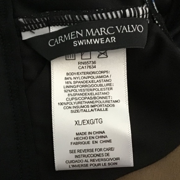 Carmen Marc Volvo Two Piece Swimsuit - Picture 4 of 5